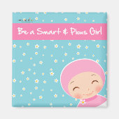 Wees een slimme & vrome meisje magneet (Voorkant)