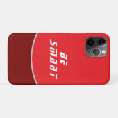 Wees een SMART iPhone 11 Pro beschermend Hoesje (Achterkant (horizontaal))