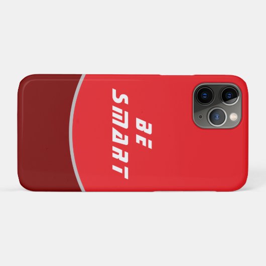 Wees een SMART iPhone 11 Pro beschermend Hoesje (Achterkant (horizontaal))