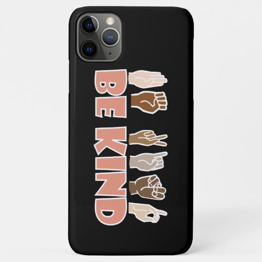 Wees een soort ASL American Sign Case-Mate iPhone Case (Achterkant)