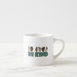 Wees een soort ASL American Sign Espresso Kop