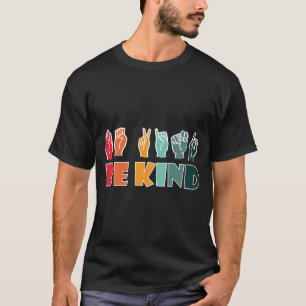 Wees een soort ASL American Sign T-shirt