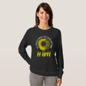 Wees een soort ASL Sign Language Deaf Interpreter T-shirt (Voorkant volledig)