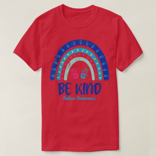 Wees een soort bewustmakingsmaand voor autisme 442 t-shirt (Design voorkant)