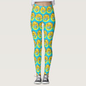 Wees een soort blauwe leggings (Voorkant)