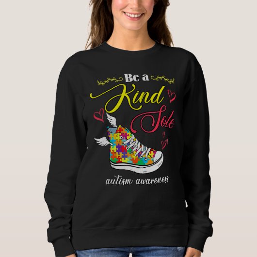 Wees een soort eenzame autisme-bewustwording die h trui (Voorkant)