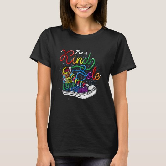 Wees een soort eenzame LGBT-puzzel-schokken T-shirt (Voorkant)
