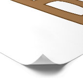 Wees een soort gebarentaal - Kindness ASL - Soort  Poster (Hoek)