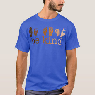 Wees een soort huidtinten t-shirt
