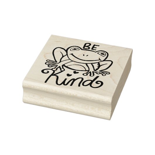 Wees een soort kikker rubberstempel (Stempel)