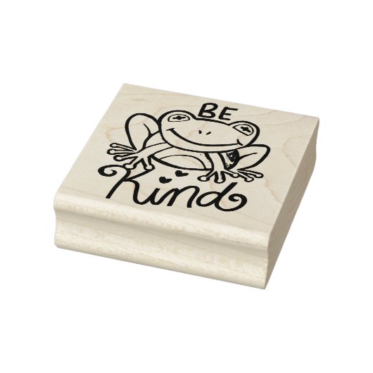 Wees een soort kikker rubberstempel (Stempel)