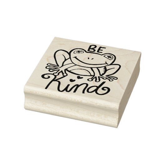 Wees een soort kikker rubberstempel (Stempel)