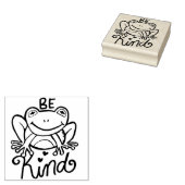 Wees een soort kikker rubberstempel (Gestempeld)