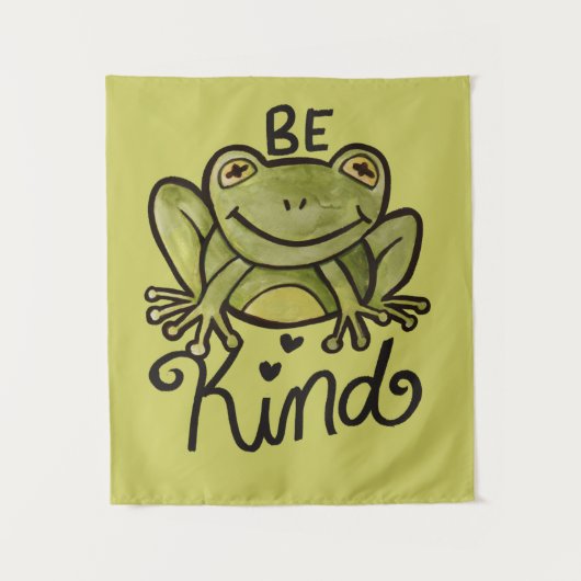 Wees een soort kikker wandkleed (Voorkant)