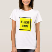 Wees een soort mens T-shirt (Voorkant)