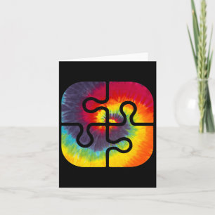 Wees een soort puzzelstukjes als een kleurstof han kaart