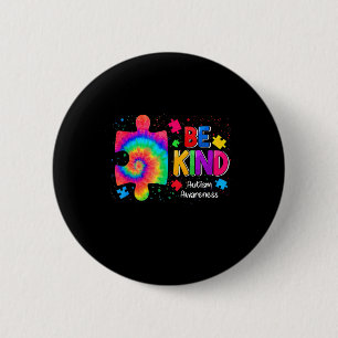 Wees een soort puzzelstukjes als een kleurstof han ronde button 5,7 cm