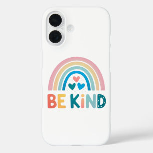 Wees een soort regenboog iPhone 16 hoesje