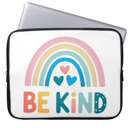 Wees een soort regenboog laptop sleeve