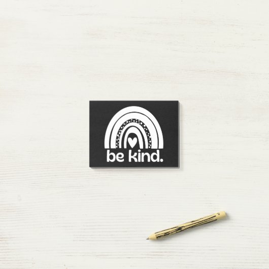 Wees een soort regenboog post-it® notes (Op bureau)