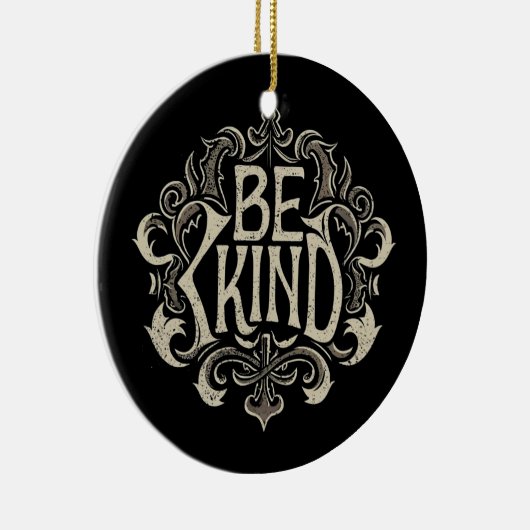 Wees een soort Retro Keramisch Ornament (Rechts)