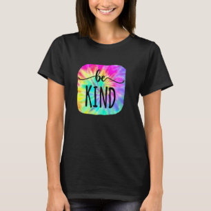 Wees een soort roovy Tie Dye Flower Power Anti Bul T-shirt