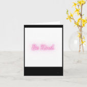 Wees een soort serie Sticker Kaart (Gele Bloem)