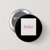 Wees een soort serie Sticker Ronde Button 5,7 Cm (Voorkant /achterkant)