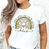 Wees een soort Shirt, stuitende intelligentie T-shirt