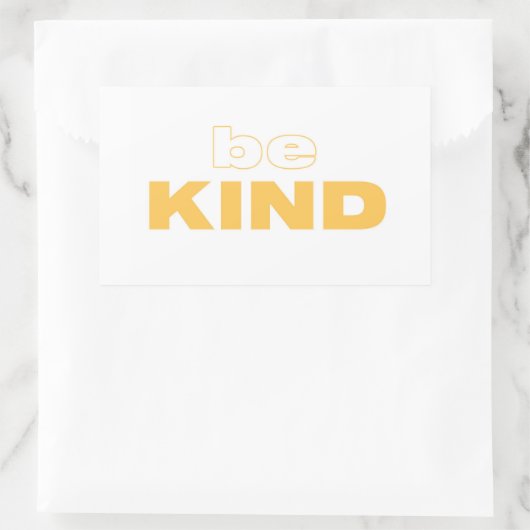 Wees een soort Sticker (Tas)