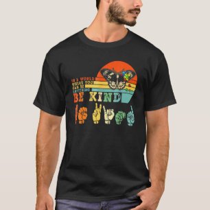 Wees een soort vlinder t-shirt