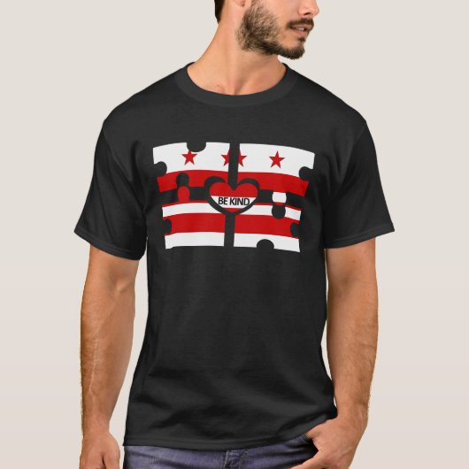 Wees een soort Washington DC T-shirt (Voorkant)