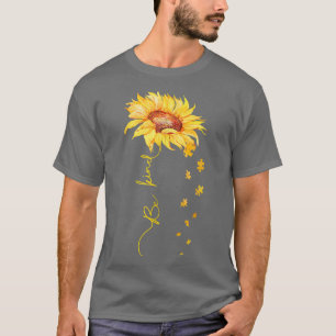 Wees een soort zonnebloem Puzzelstukjes Autisme Aw T-shirt