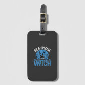 Wees een speciale heks Halloween-ontwerp_1 Bagagelabel (Voorkant (verticaal))