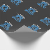 Wees een speciale heks Halloween-ontwerp_1 Cadeaupapier (Hoek)