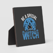 Wees een speciale heks Halloween-ontwerp_1 Fotoplaat (Voorkant)
