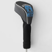 Wees een speciale heks Halloween-ontwerp_1 Golfheadcover (Schuin)