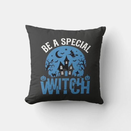 Wees een speciale heks Halloween-ontwerp_1 Kussen (Voorkant)