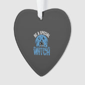 Wees een speciale heks Halloween-ontwerp_1 Ornament (voorkant)