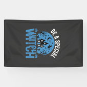 Wees een speciale heks Halloween-ontwerp_1 Spandoek (Horizontaal)