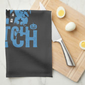 Wees een speciale heks Halloween-ontwerp_1 Theedoek (Quarter Fold)