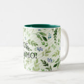 Wees een STEM, niet en ECHO! Tweekleurige Koffiemok (Voorkant rechts)