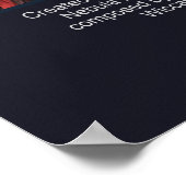 Wees een ster - gepersonaliseerde film Poster (Hoek)