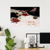 Wees een ster van de tribune poster (Thuiskantoor)