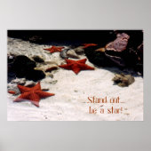 Wees een ster van de tribune poster (Voorkant)