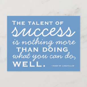 Wees een succes - Motivatie Briefkaart