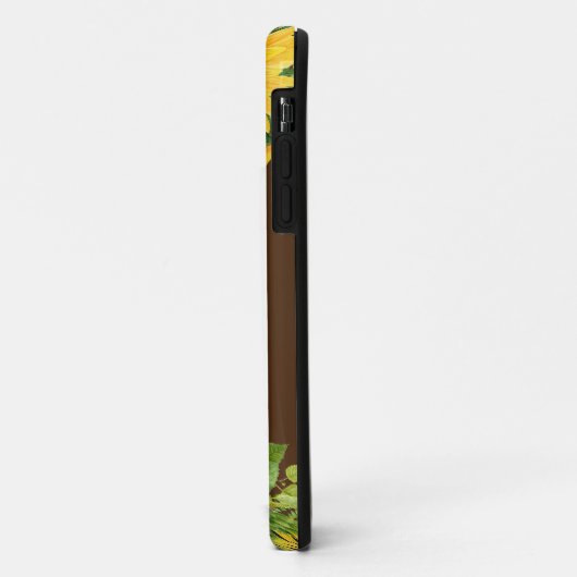 Wees een Sunflower Quote Case-Mate iPhone Case (Achterkant/links)