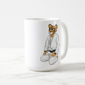 Wees een tijger koffiemok (Voorkant rechts)