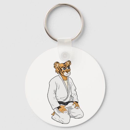 Wees een tijger sleutelhanger (Voorkant)
