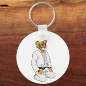 Wees een tijger sleutelhanger (Achterkant)
